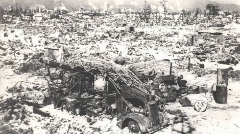 Das durch den Abwurf einer Atombombe völlig zerstörte Hiroshima (Bild: imago/ZUMA/Keyston)