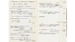 Die Besoldungsabrechnung von Pastor Theodor Piper von 1910, Dokument, eingescannt © A. Piper 2014