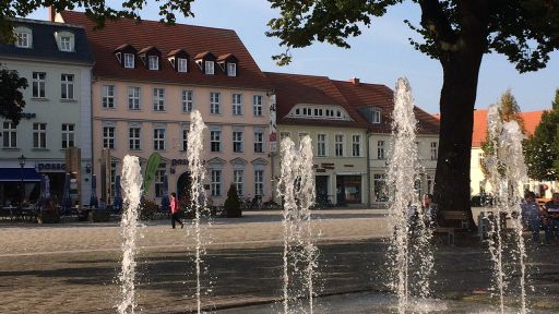 Der Schulplatz in Neuruppin