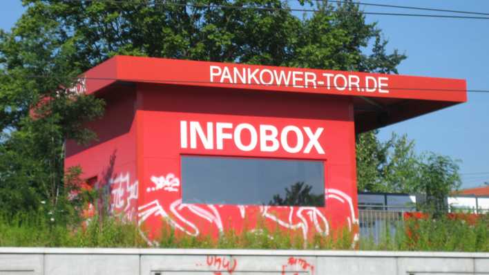 Infobox am ehemaligen Rangierbahnhof in Berlin-Pankow Infobox am ehemaligen Rangierbahnhof in Berlin-Pankow