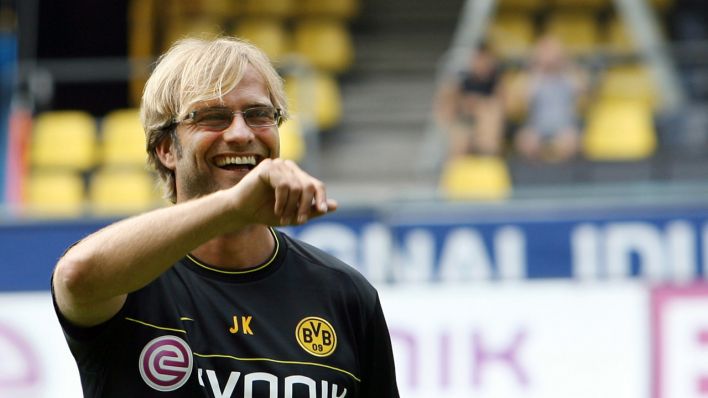 Klopps erstes BVB-Training im Juli 2008 (Bild: dpa)