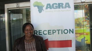 Dr. Jane Ininda, Allianz für eine grüne Revolution in Afrika AGRA (Bild: wdr/Staude)