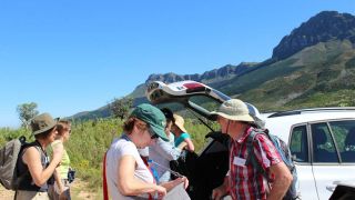 Ankunft in Jonkershoek - Foto: rbb Inforadio/Thomas Prinzler