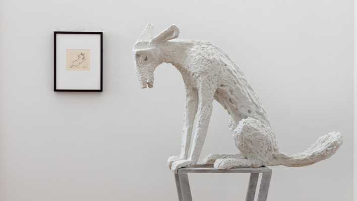 Lin May Saeed: Im Paradies fällt der Schnee langsam (Ausstellungsansicht) © Georg Kolbe Museum, 2023 | Foto: Enric Duch