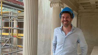 Pergamonmuseum: Moritz Taschner, Archäologe © Silke Hennig