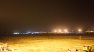 Abflugnacht – Camp Marmal Flughafen, Masar © Silke Diettrich