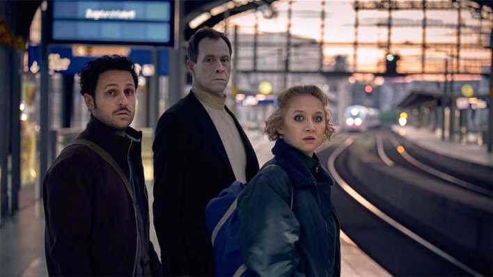 Dimitrij Schaad, Marc Hosemann und Anna Maria Mühe in "Sophia, der Tod und ich" © DCM/Stephan Rabold