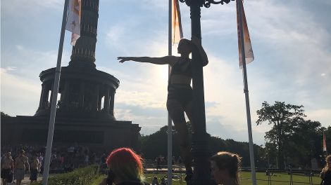 CSD 2018 - Sonnenuntergang (Quelle: rbb/Vanessa Klüber)