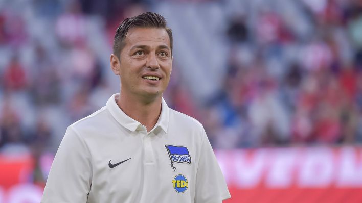 Hertha-Trainer Ante Covic (Quelle: imago images / Schiffmann)