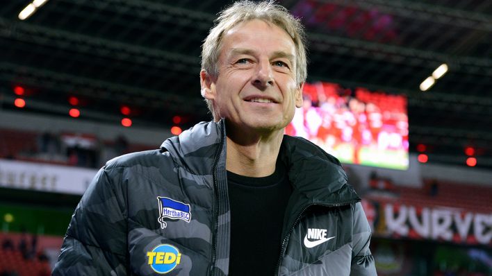 Hertha-Trainer Jürgen Klinsmann (imago images/Uwe Kraft)