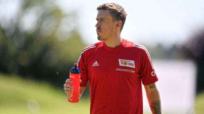 Max Kruse im Trainingslager von Union Berlin. Quelle: imago images/MIS