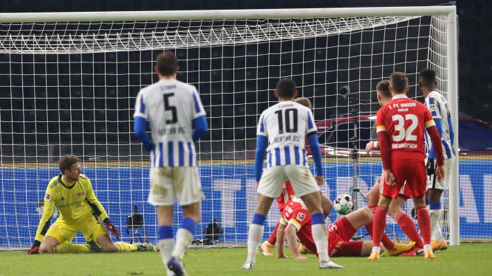 2: 1 durch Krzysztof Piatek Hertha BSC Berlin