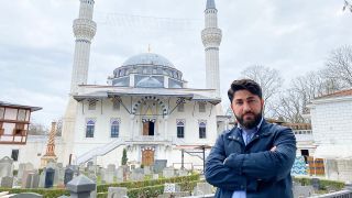 Yakup Ayar Vorstandsvorsitzender der Şehitlik-Moschee-Gemeinde (Quelle: rbb/Lena Petersen )