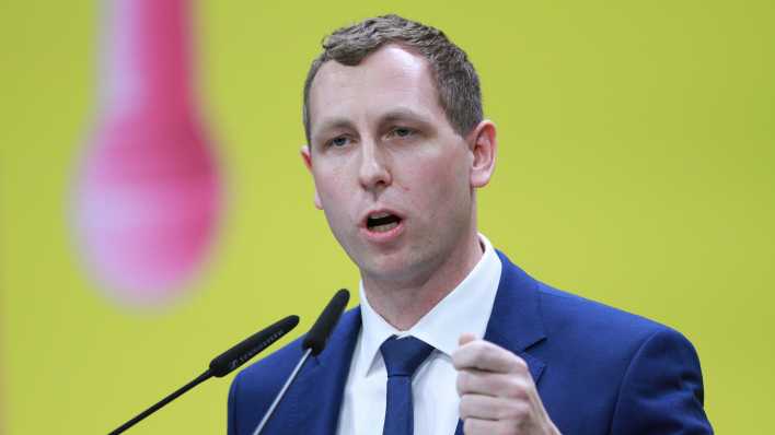 Martin Hoeck bei Europaparteitag der FDP am 28.01.2024. (Quelle: dpa/dts Nachrichtenagentur)
