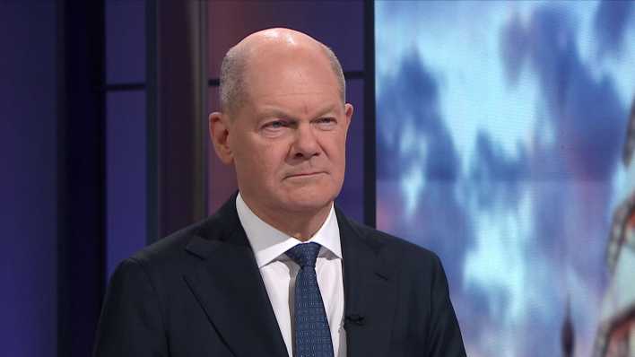 Die Sendung "Ihr Plan für Deutschland Herr Olaf Scholz". (Quelle: rbb)